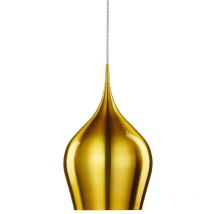 Searchlight - Vibrant - Pendentif de plafond à 1 lumière, grand dôme, or, E27