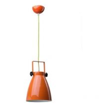 Regenbogen - 497011901 - Lampe Suspendue Megapolis Ø21cm - 1 x 60W E27 - Orange