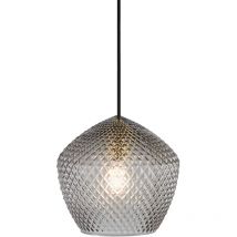 Nordlux - Suspension orbiform, Verrerie, Couleur Gris, E27, H.21.5, IP20 / Intérieur