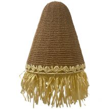 Lumisky - Abat-jour paloma indoor Beige Herbe marine D40 cm