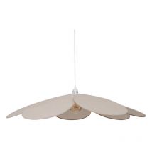 Atmosphera Créateur D'intérieur - Suspension pétales Naya beige D100cm