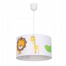 Suspension plafonnier lustre abat-jour animaux