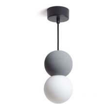 Efectoled - Suspension Plâtre ou Ciment Delya Gris