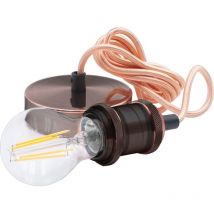 Century - Suspension pour les ampoules du portail led de fusion brown - brown