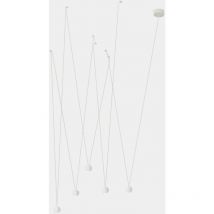 Leds-c4 - Punto Multiple Recessed lamapara colgante con luz led blanco cálido 3000K color blanco