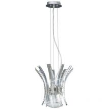 Diyas - Inspired Sinclair - Suspension à 4 ampoules au fini chrome poli