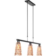 Steinhauer suspension Vidrio - noir - métal - 3832ZW
