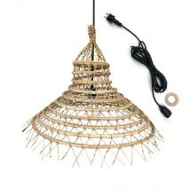 Lumisky - Hängeleuchte für den Außenbereich D60CM gaia outdoor cable - Beige