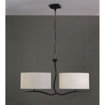 Mantra - Suspension, Suspension Eve crème/anthracite en Fabric