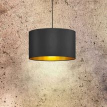 Suspension, Suspension Hostel Noir en Fabric Trio