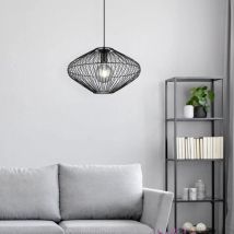 Reality - Cobain Trio Lighting Lustre à suspension cage en métal noir
