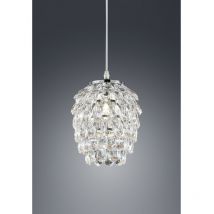 Reality - Petty Suspension Grape Gems Chrome Ø20 cm Trio Lighting
