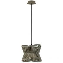 Mantra - Inspired Polinesia Suspension 31 cm, 1 x E27, IP44, Beige Oscu, 2 ans de garantie