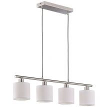 Reality - Suspension, Suspension 4 lampes Tommy Blanc en Metal, trio