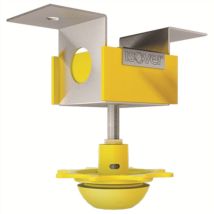 Isover – Sospensione acustica Intégra 2 Phonic – Regolabile e scomponibile – Compatibile con supporti in legno e cemento – Confezione da 25