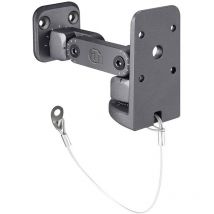 Suwmb10b Support mural universel pour baffle noir