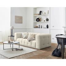 Suzano - canapé 3 places - en tissu - beige