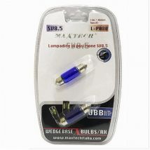 Trade Shop - Lampadine Di Posizione Sv8.5 12v 36mm 5w Maxtech L-p080 Lampadine Ultra Luminose -