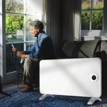 Svan - Radiador Radiador plano 2000W 1 Elementos SVCA2000RP Blanco