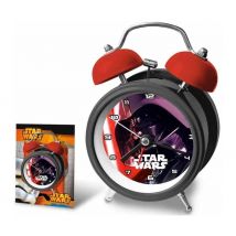 Sveglia Analogica Con Campanelle Colore Nero Star Wars Darth Vader Fener 12cm