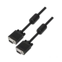 Nanocable - Svga Cavo da maschio a maschio Hdb15 con ferrite 1 metro 10.15.0101