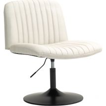 Emily Loungesessel Relaxsessel höhenverstellbar 360° drehbar Beige - Svita