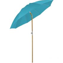 Parasol Bambou 2m Inclinable Parasol de jardin Parasol de balcon Bleu clair - Svita
