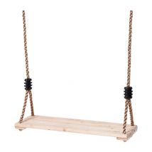 Svkbjroy - aiducho Balançoire pour Enfant 40x16cm avec Planche en Bois de pin Massif