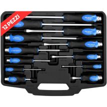 Cacciavite Set 12 Pezzi – Multiuso per Auto e Casa – Testa Impatto – zf2689905s7891