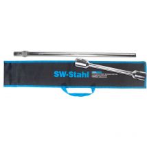 02247L Radmutternschlüssel, 27 x 32 mm i Set 2-tlg. i Set inkl. Drehstift i Auto Radschlüssel i Reifenwechsel Werkzeug i Drehmoment Schlüssel Reifen