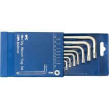 04410SB T-Profil-Satz in Kassette 9 tlg, T10-T51 - Sw-stahl