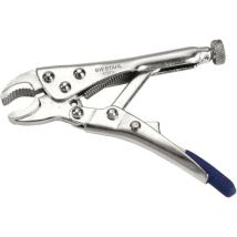 Sw-stahl - 41501SB Gripzange 100 mm i verchromte Zange mit Universalausführung i Maul-Feststellzange halbrunde Backen i Feststellzange 6-fach