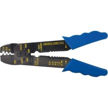 Sw-stahl - 42501L Kabelschuhklemmzange unisolierte Verbinder 1,5/2,5/6 mm i Kabel Abisolierzange 0,75-6 mm i Schrauben Schneider M2,6-M5 i Crimpzange