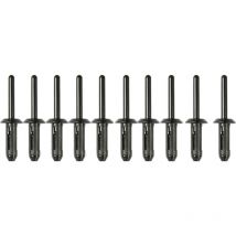 42761L-2 Kunstoffnieten, 10 Stück ø 5,0 x 17,2 mm - Sw-stahl