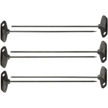 SW-Stahl 32500L T-Griff Schraubendreher Satz mit TX-Profil i T10-T15-T20-T25-T27-T30 mm i tx Schraubenzieher Set i Extra lang i Werkzeug Set 6-teilig