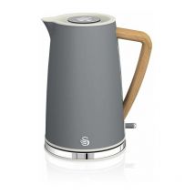 Swan - 1.7L Nordic Grey Cordless Kettle