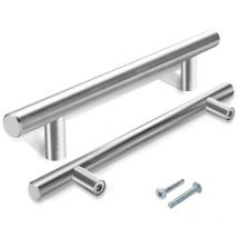 10x poignées de meubles de cuisine Poignée de meuble de cuisine Poignée de meuble 220x160x12MM - Swanew