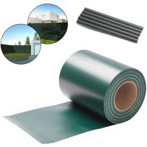 50m Écran d'intimité de jardin pvc Brise vue brise vent canisse et brande,Vert
