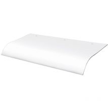 Swanew - Auvent pour porte marquise de terrasse pet 40x80CM Montage encastrée