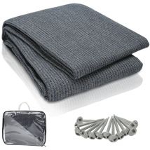 Swanew - Auvent tapis étanche camping tapis tente sol extérieur tente bâche pique-nique couverture caravane 300x600CM