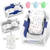 Baignoire bébé Coussin de bain Baignoire pratique pour BéBé Nouveau-né Enfants, Rose - Swanew