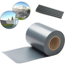 35m Écran d'intimité de jardin pvc Brise vue brise vent canisse et brande,anthracite