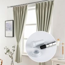 Barre à Tension de Douche Barre télescopique en acier inoxydable Barre de serrage Sans percer 140-260cm - Swanew
