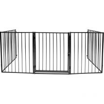 Barrière de sécurité avec 5 Pans enfant bébé animaux Barriere de securite 305x76cm Barriere de securite - Swanew
