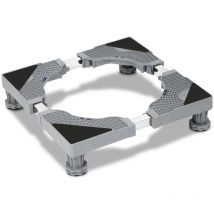 Base de Machine à Laver Piédestal Réglable en hauteur 4 pieds 41-66cm Support de machine à laver - Swanew