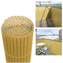 Canisse en pvc, Paravent de Jardin, Piscines, Palissade en pvc Résistant aux uv Bambou 120 x 1000cm - Swanew