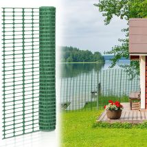 Barrière de signalisation et plastique, 1x50m, Vert, Grillage de signalisation