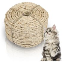 Einfeben - swanew Corde en sisal Naturelle, Jouets en Sisal,griffoir Chats,Protéger Les Chats, broyer Les Jouets à Griffes Ramper Les matériaux