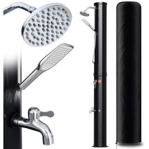 Swanew - Douche solaire extérieure avec douche de pied Douche de jardin Piscine 40L (avec couvercle de protection)