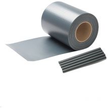 Cran d'intimité de jardin Résistant aux intempéries Pare-vue Clôture Jardin pvc Anthracite 70mx19cm - Swanew